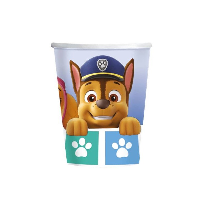 BICCHIERI CARTA 250cc PAW PATROL MULTI 8pz