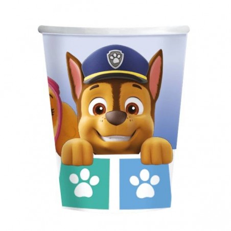 BICCHIERI CARTA 250cc PAW PATROL MULTI 8pz