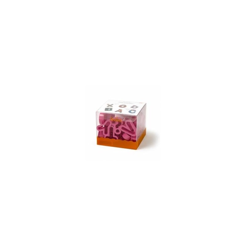 SET TAGLIAPASTA LETTERE GRANDI 27pz DECORA