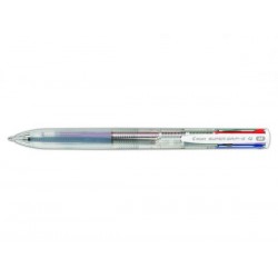 PENNA PILOT SUPER GRIP G4 TRASPARENTE 4 COLORI