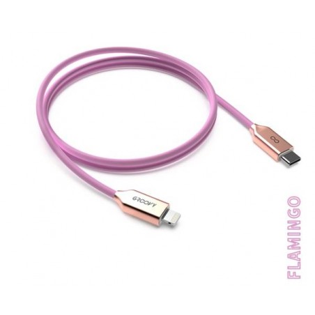 CAVO TYPE-C COLOR 1M 2A 40W GROOVY FLAMINGO