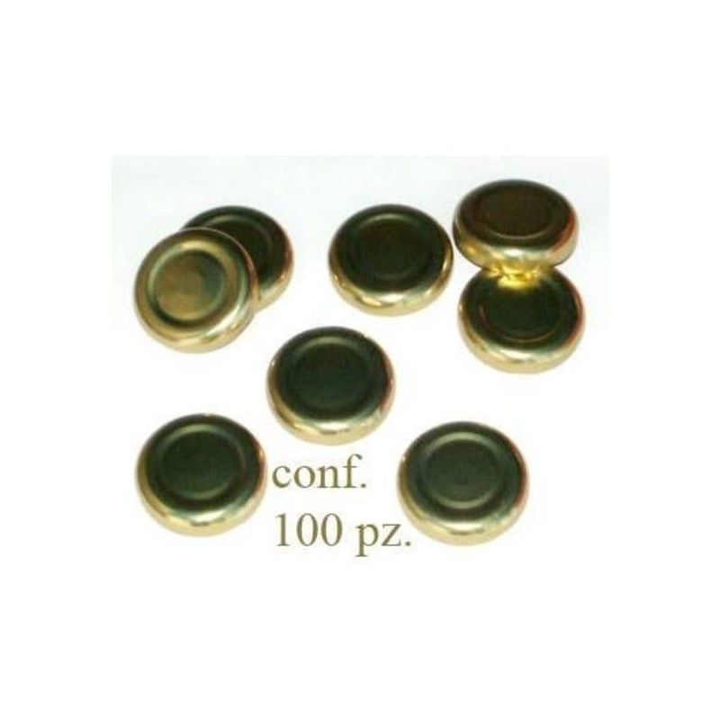 CAPSULA PER VASETTI VETRO ø38 100pz