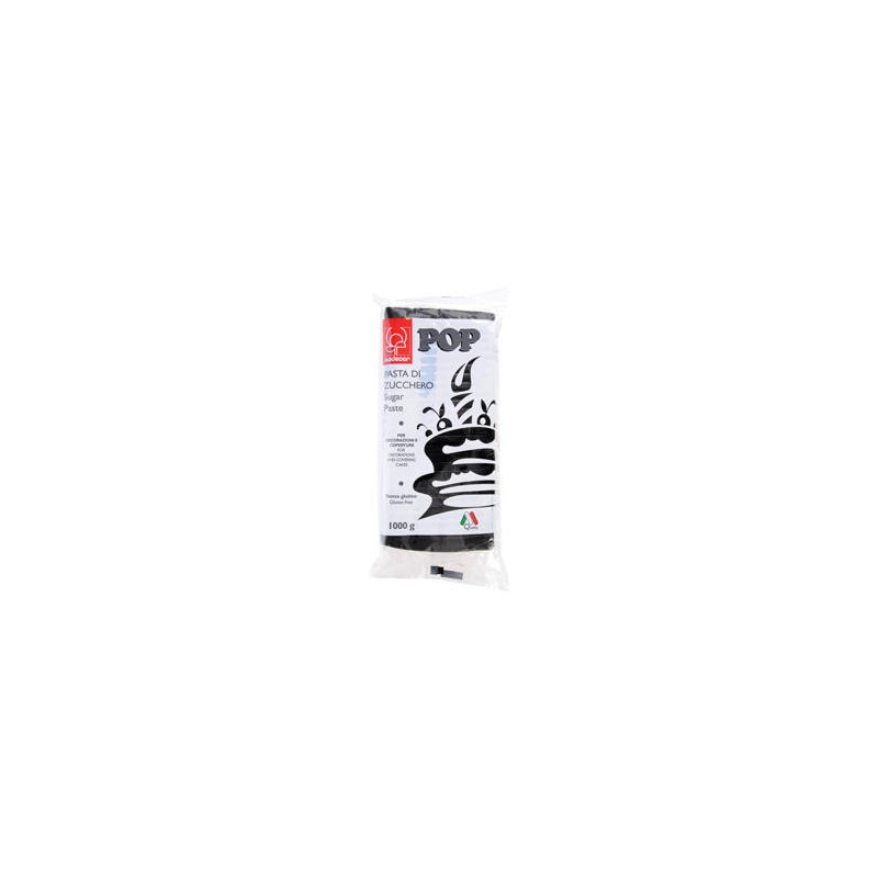 PASTA DI ZUCCHERO POP 1kg NERO