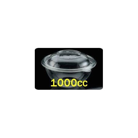 INSALATIERA PET C/COP 1000cc 5pz