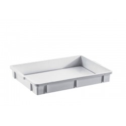 CASSETTA PER ALIMENTI TRNS 60x40x6cm BIANCA 1875M1