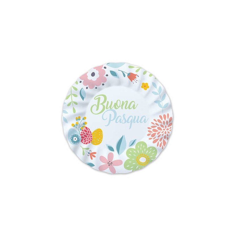 PIATTI PIANI ø20cm PASQUA 8pz