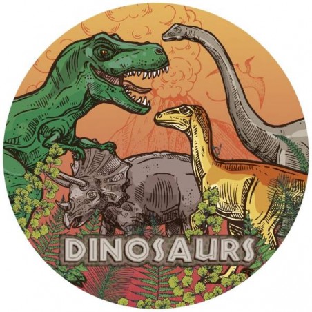 DISCO CIALDA DINOSAURI 21cm ART.21024