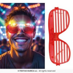 OCCHIALI C/LED COLORI ASS.TI 1pz