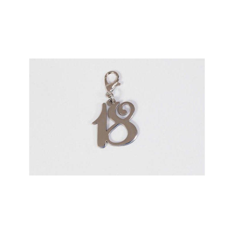 PORTACHIAVI CHARMS 18 SILVER