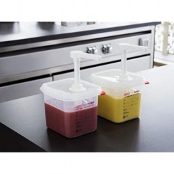 DISPENSER SALSE TRASPARENTE 2,6lt PROFESSIONAL