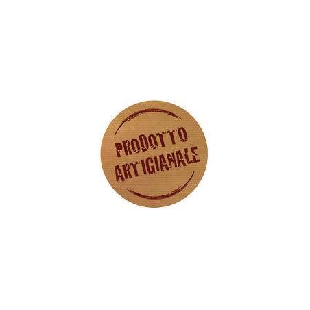 ETICHETTE ADESIVE PRODOTTO ARTIGIANALE KRAFT AVANA TONDO ø3x3cm 240pz