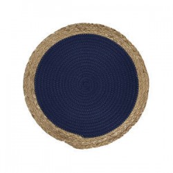SOTTOPIATTO JARDIM DARK BLUE Ø37cm
