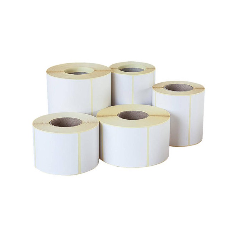 ETICHETTE CARTA TERMICA 58x60mm 1000pz ROTOLO F/25