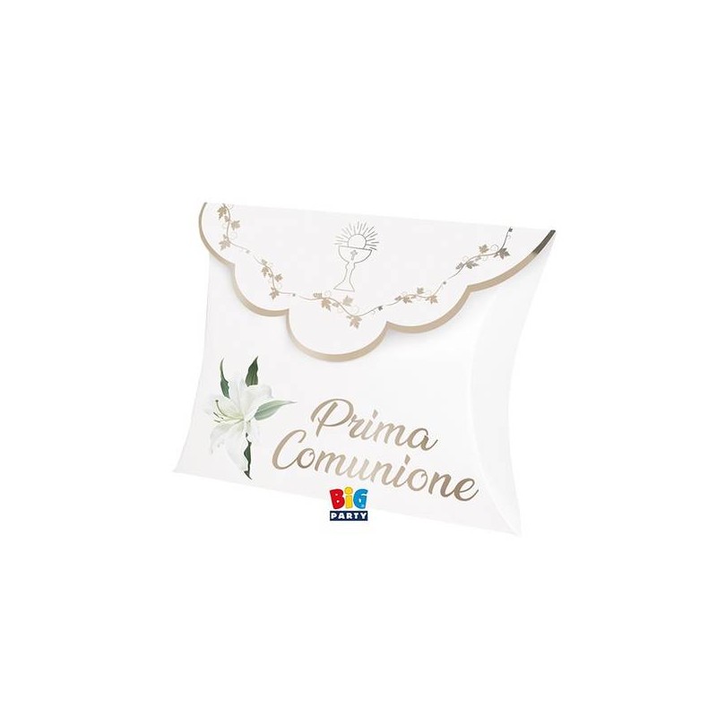SCATOLINE BUSTA PRIMA COMUNIONE LILY 10x8cm