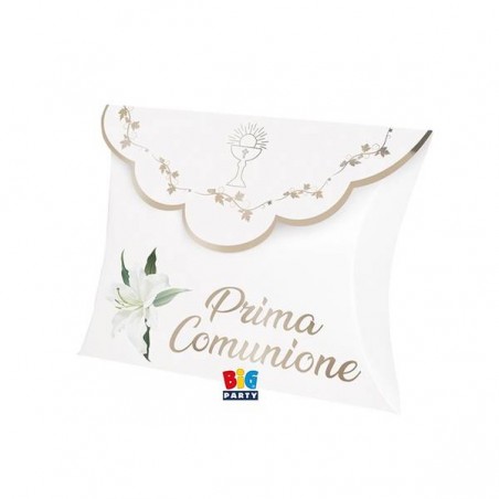 SCATOLINE BUSTA PRIMA COMUNIONE LILY 10x8cm