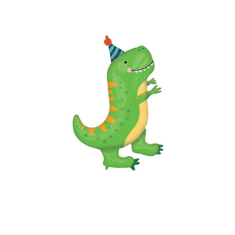 PALLONE MYLAR S/SHAPE DINO-MITE 66x86cm