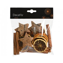 FETTINE ARANCIA CON CANNELLA E STELLE