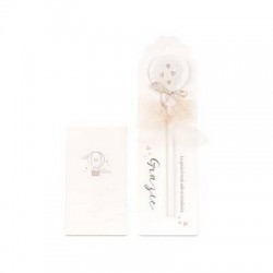 MATITA MONGOLFIERA CUORI BEIGE 1pz