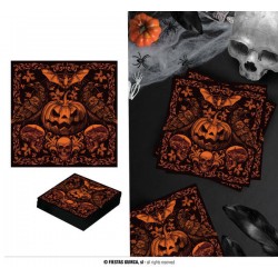 TOVAGLIOLI 16x16cm ZUCCA GOTICA 20pz