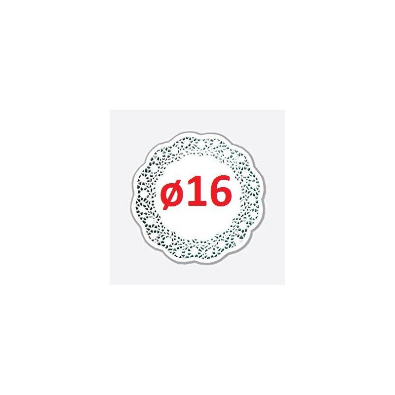 PIZZO PORCELLANATO TONDO ø16 10pz