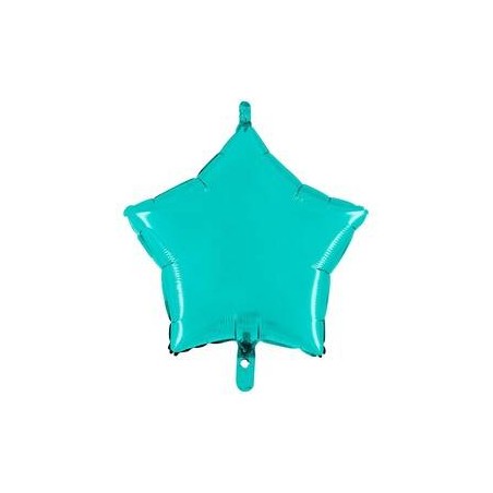 PALLONE MYLAR STELLA 18 45cm TIFFANY LUCIDO