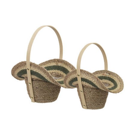 CESTINO BASKET C/MANICI ø19cm