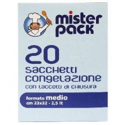 SACCHI GELO CUKI MEDIO 23x32cm 20pz