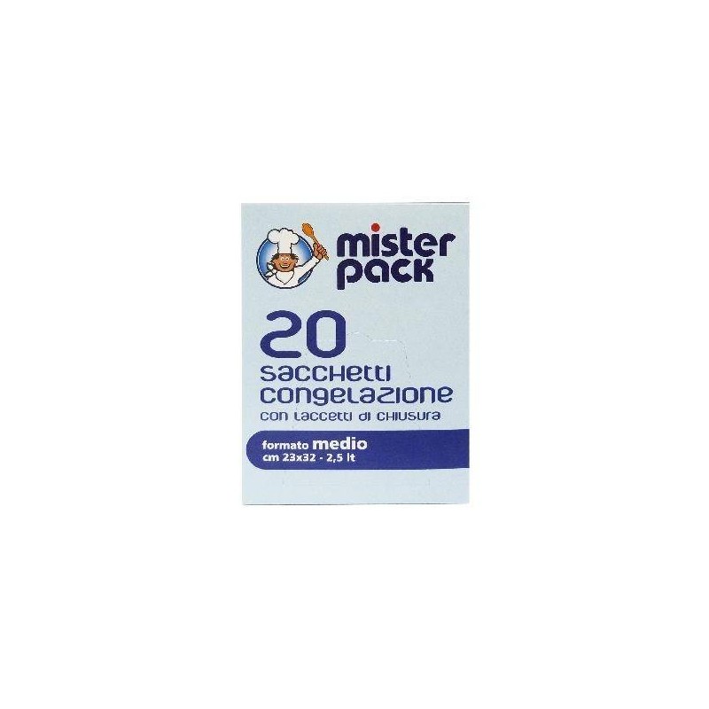 SACCHI GELO CUKI MEDIO 23x32cm 20pz