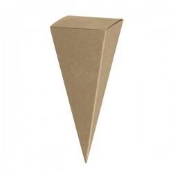 SCATOLA CONO C/FORO 115 AVANA 10pz