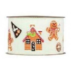 NASTRO GINGERBREAD MAN mm63x10mt