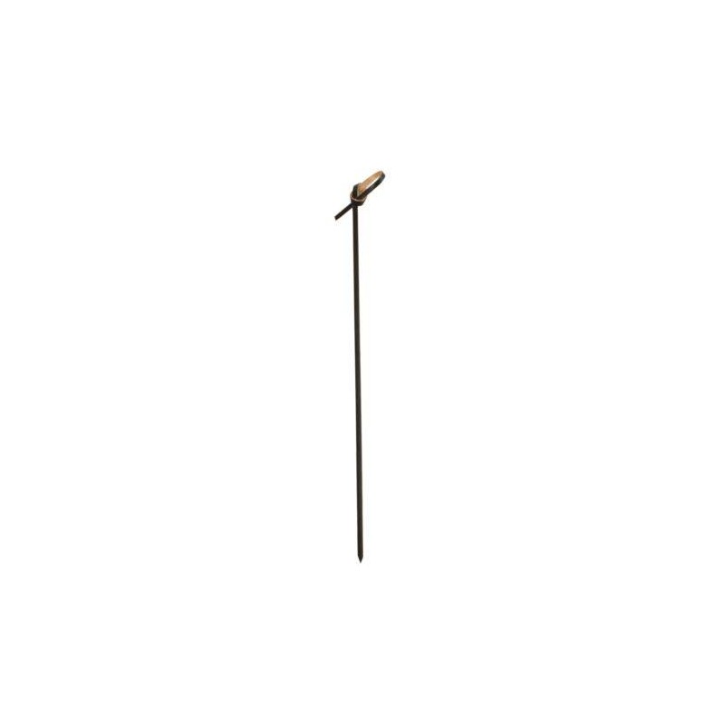 SPIEDI C/FIOCCO PEARL BLACK 15cm BAMBOO 100pz CROWN CHEF
