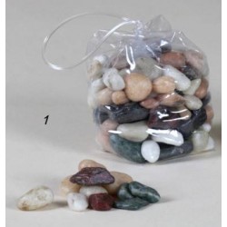 SASSI PICCOLI 1,5-2cm BUSTA 1kg COLORI ASS.TI