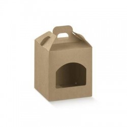 PORTA VASETTI 1 FINESTRA 9x9x10cm AVANA LISCIO 10pz
