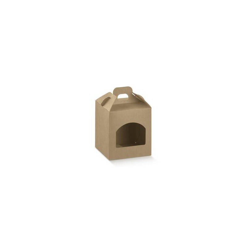 PORTA VASETTI 1 FINESTRA 9x9x10cm AVANA LISCIO 10pz