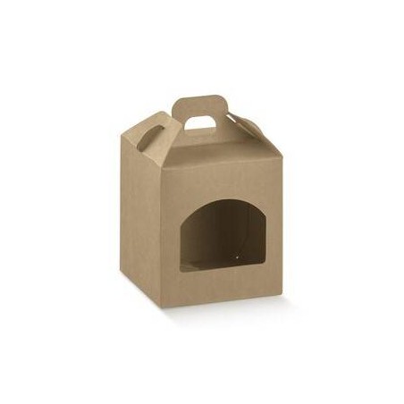 PORTA VASETTI 1 FINESTRA 9x9x10cm AVANA LISCIO 10pz