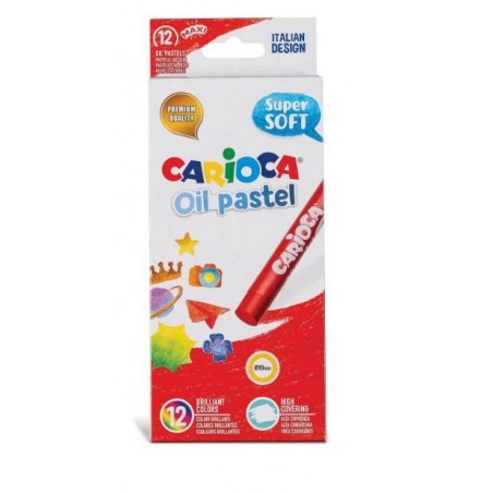 PASTELLI AD OLIO CARIOCA MAXI 12pz