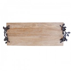 VASSOIO JOILETTE IN LEGNO DI MANGO 97cm