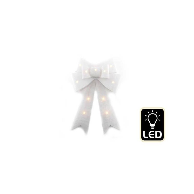 FIOCCO BIANCO C/LED 40x60cm