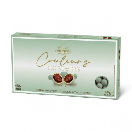 COULEURS PASTELES CEREALI RICOPERTI DI CIOCCOLATO CONFETTATI 500gr SALVIA