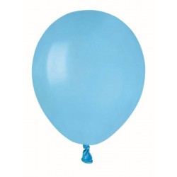PALLONCINI COLOR 5" 12cm CELESTE 100pz