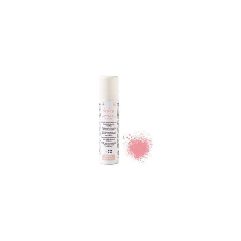 COLORANTE SPRAY METALLIZZATO ROSA GOLD DECORA 75ml E171