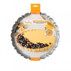 STAMPO CROSTATA FONDO MOBILE ø30x3cm ANTIADERENTE