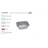 TEGLIA ALLUMINIO BIANCO/RAME 6 PRZ 50PZ R2G CONTITAL