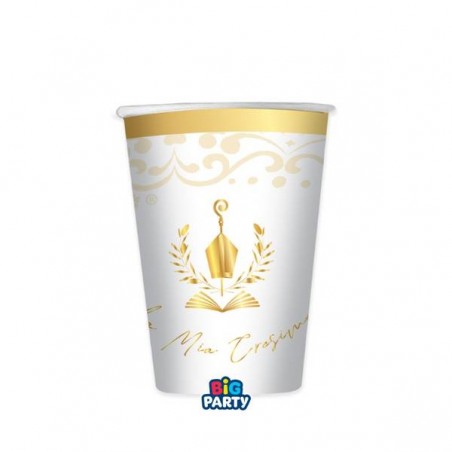 BICCHIERI 250cc CRESIMA ELEGANT 6pz