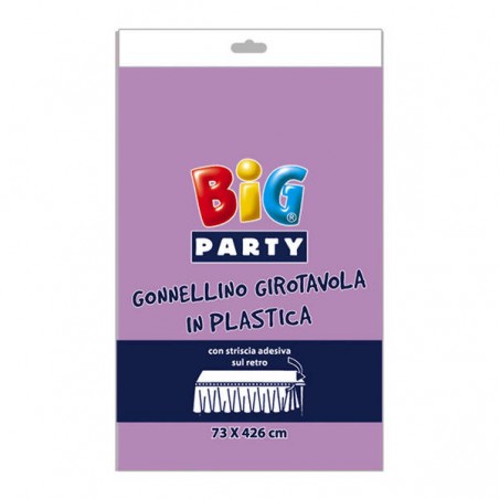 GONNA TAVOLO GLICINE TABLESKIRT 73x426cm