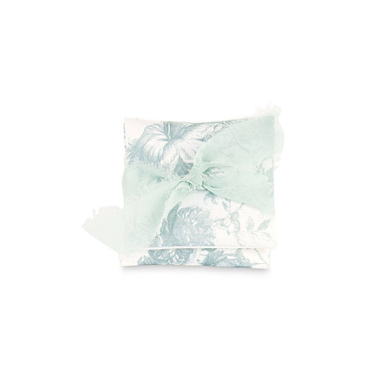 BUSTA TOILE DE JOUY EUCALIPTO 9x9 12pz