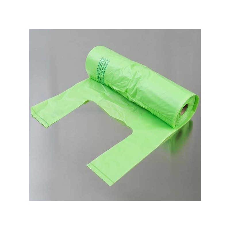 ROLLBAG BUSTE COMPOST ROTOLO C/MANIGLIE 22+12x45cm 1kg VERDINO (6gr 165pz circa)