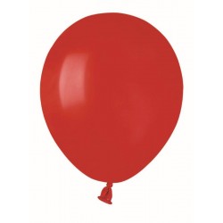 PALLONCINI COLOR 5" 12cm ROSSO 100pz