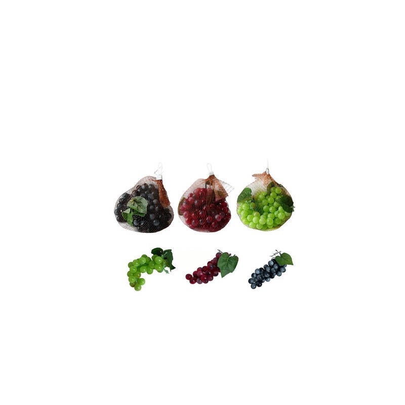 GRAPPOLO D'UVA IN PVC 18cm