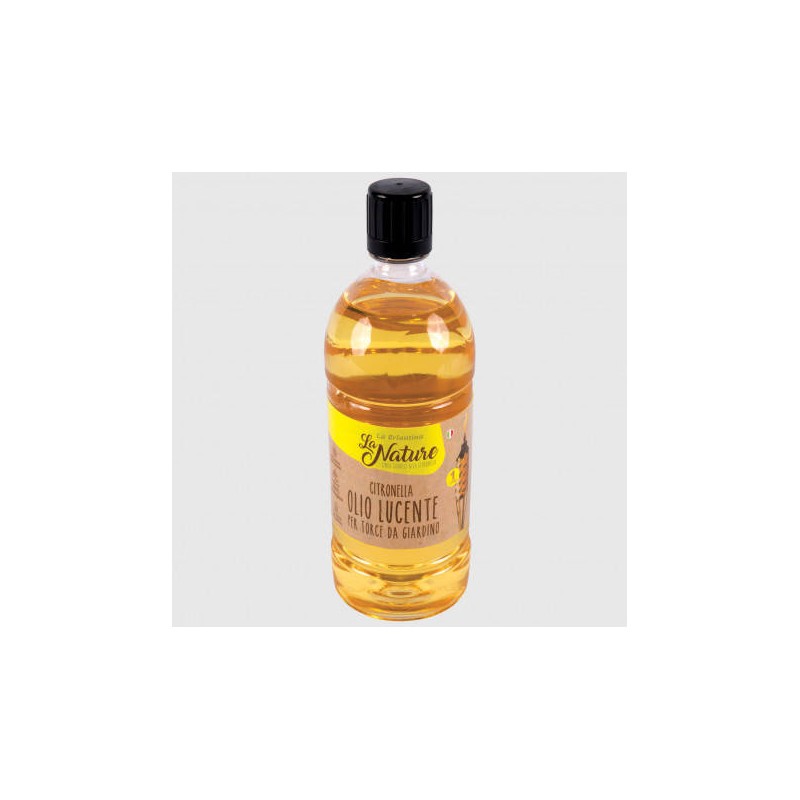 OLIO LUCENTE ALLA CITRONELLA PER FIACCOLE 1lt